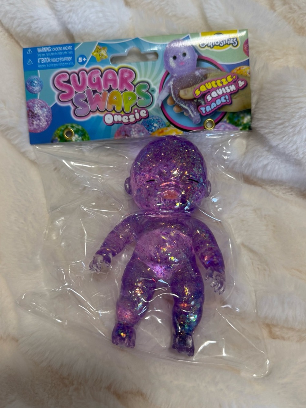 NWT Sugar Swaps onesie purple baby